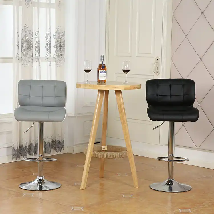 bar stools leather italian modern